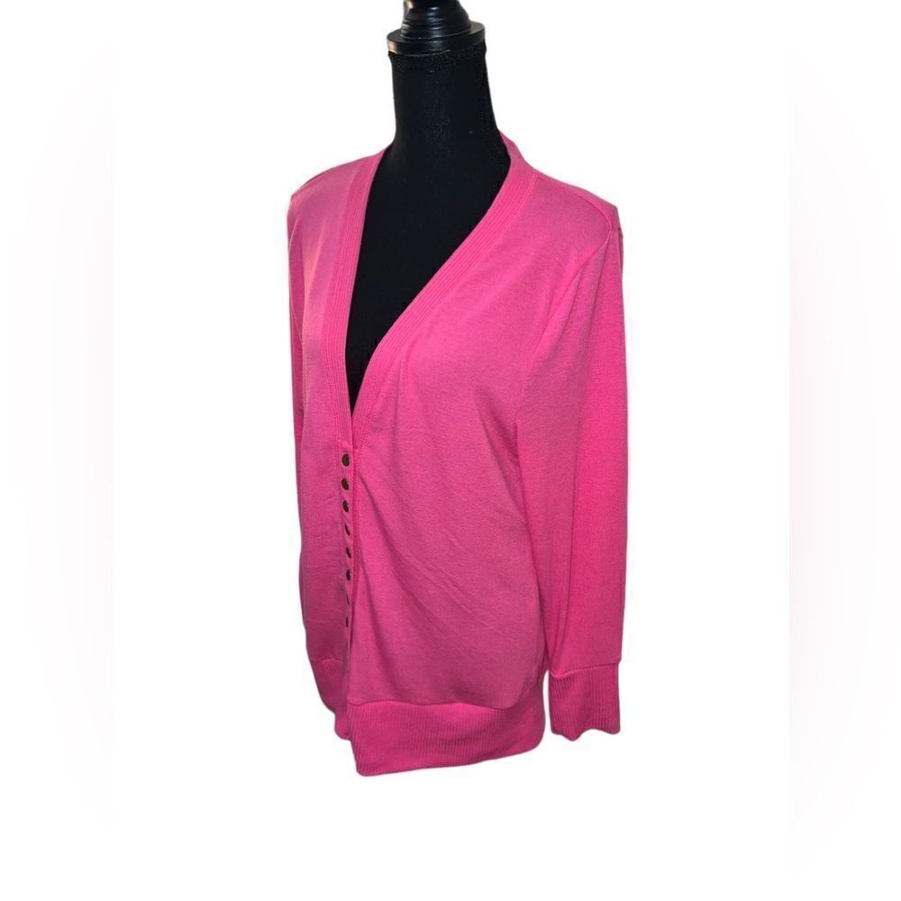 Plus Size Cardigan 1X - Picture 2 of 5
